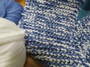 Close up look of how well it knits.