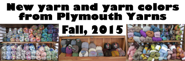 New Plymouth Yarn, Fall 2015